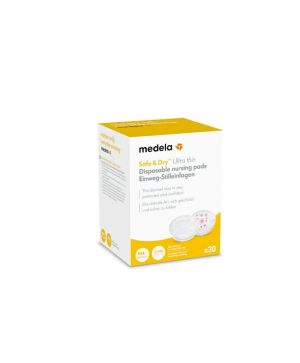 Подплънки за кърма Medela, Safe&Dry Ultra Thin, 30бр