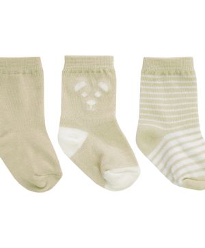 Чорапки  3 чифта  Jacky Baby, BASIC, бежови