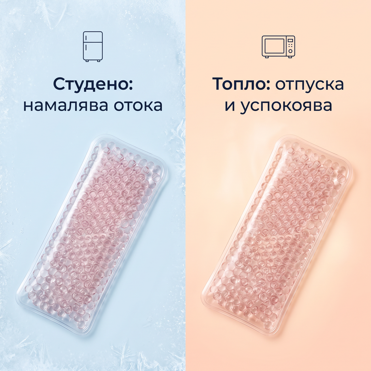 Топло и студено с гел компресите Canpol babies