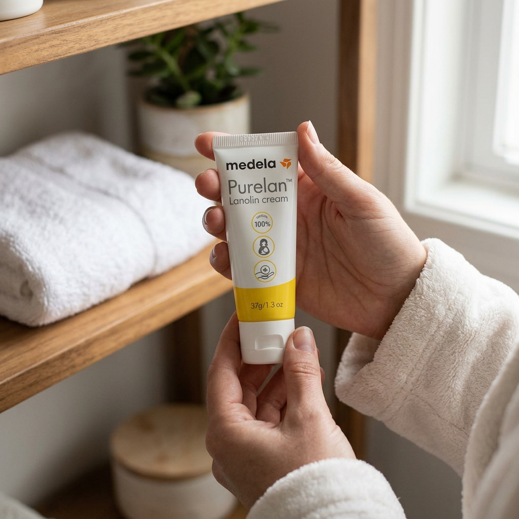 Крем за зърна Medela, Purelan™ – 37 г в реална употреба у дома