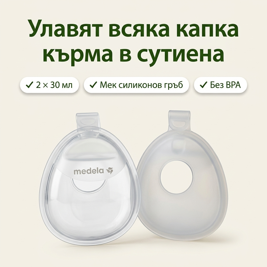 Колектор за кърма Medela InBra, 2 бр. – основни предимства