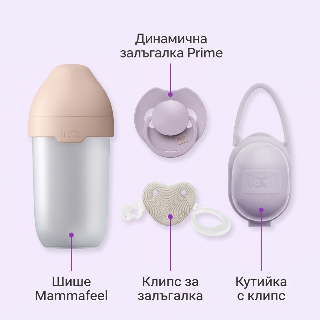 Комплект LOVI, Lilac – предимства