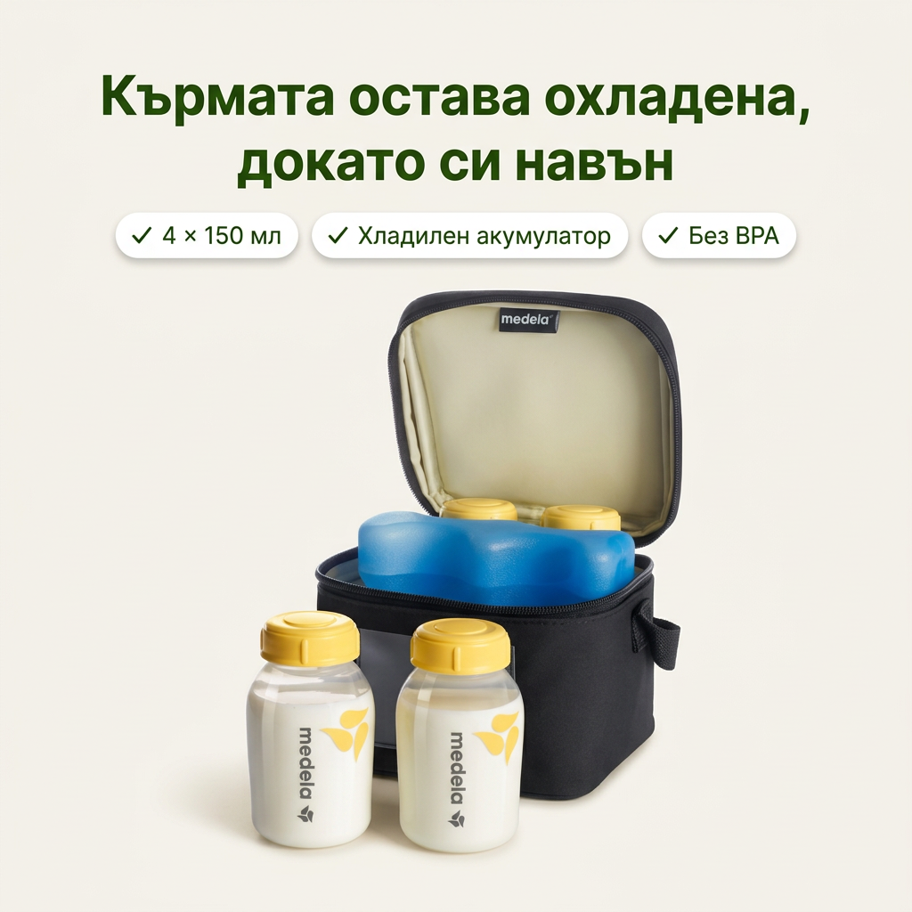 Хладилна чанта Medela, Cooler Bag – основни предимства