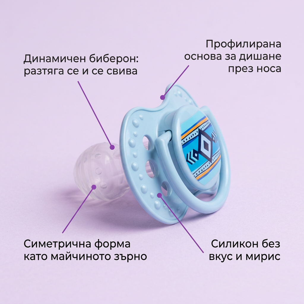 Силиконови залъгалки LOVI, Indian Summer Boy, 2 бр., 18м+ – предимства