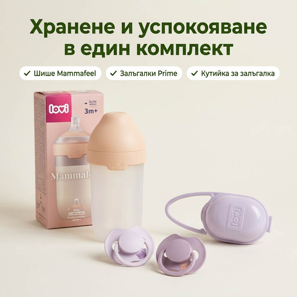 Комплект LOVI, Lilac – основна снимка