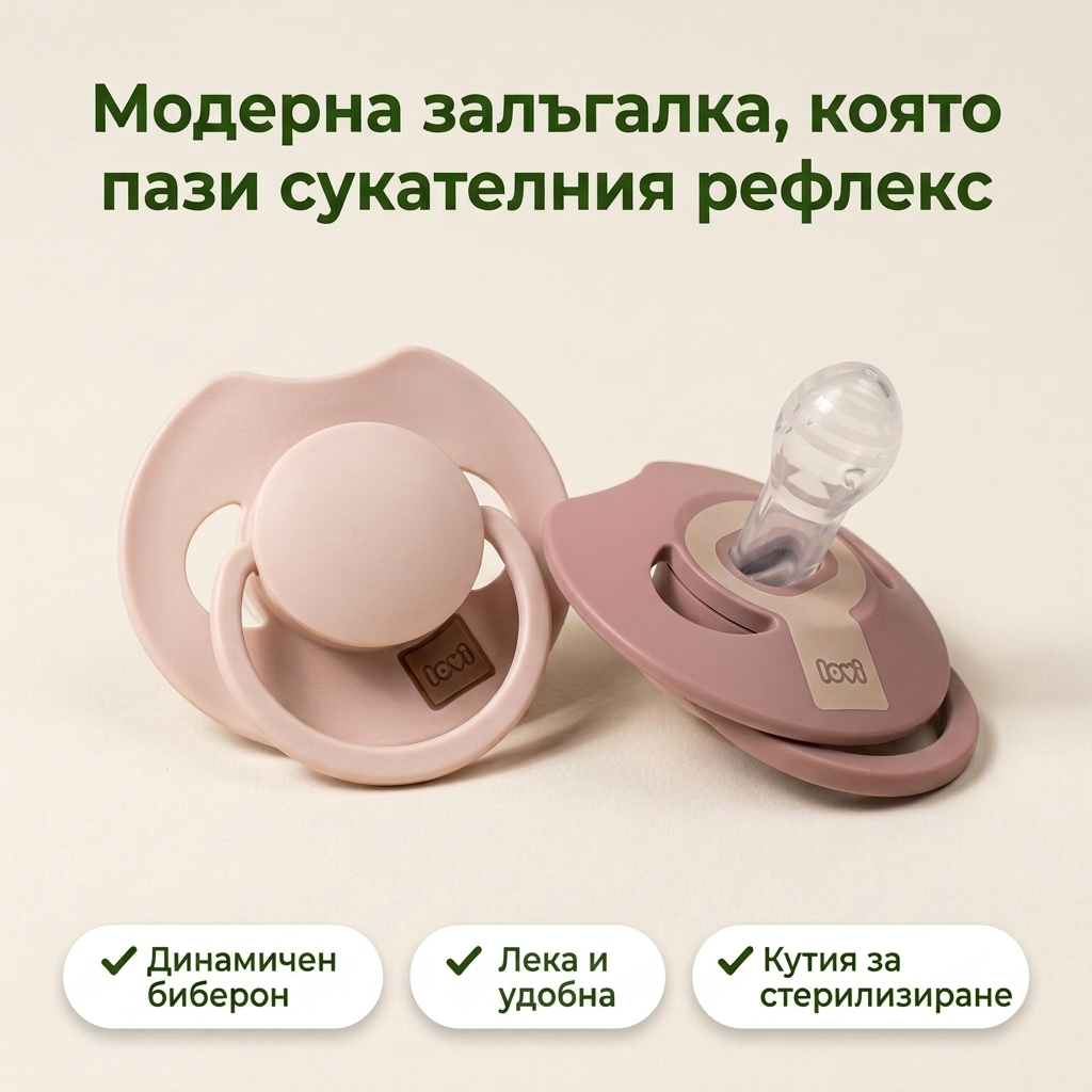 Силиконови динамични залъгалки Prime Nude, LOVI, 6-18 м – основна снимка
