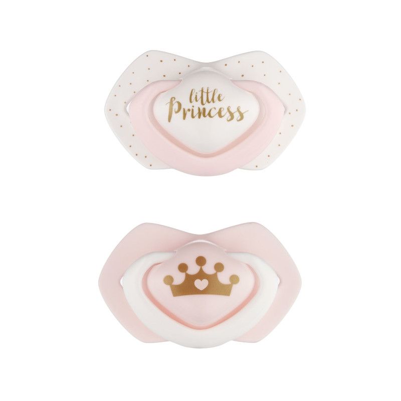 Симетрични залъгалки Canpol babies, Royal Baby, 6-18м