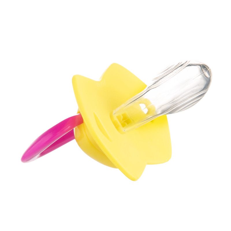 Симетрични залъгалки Canpol babies, Neon Love, 0-6м – 5