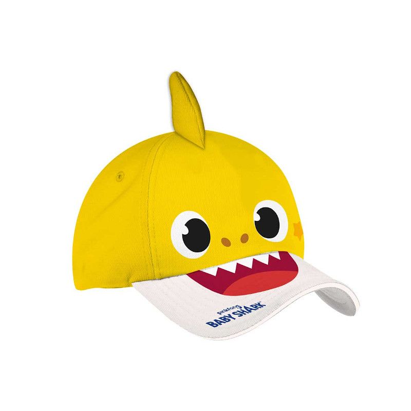 Шапка с козирка Coriex, Baby Shark, жълта