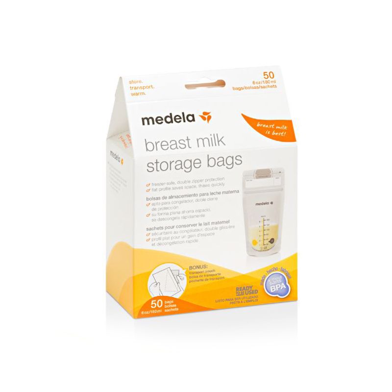 Пликчета за съхранение на кърма Medela, 50 бр.