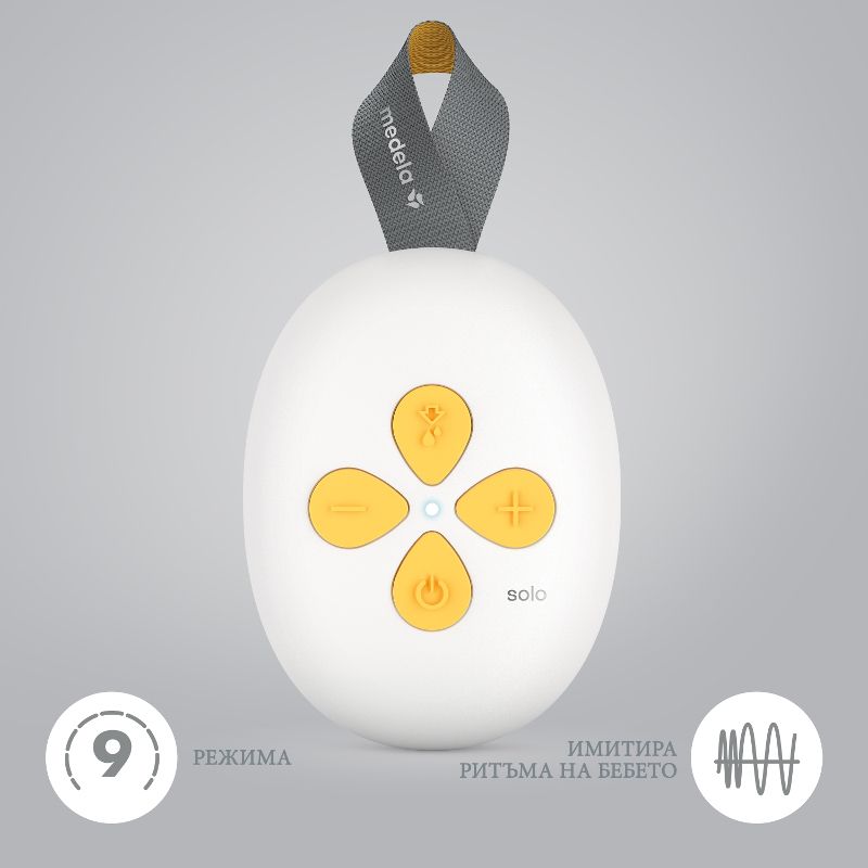 Електрическа двуфазна помпа за кърма Medela Solo – 3