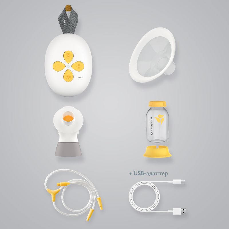 Електрическа двуфазна помпа за кърма Medela Solo – 6