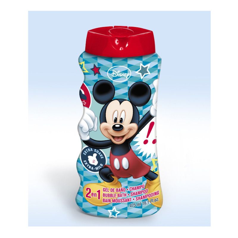 Душ гел и шампоан 2в1 Lorenay, Mickey, 475 мл