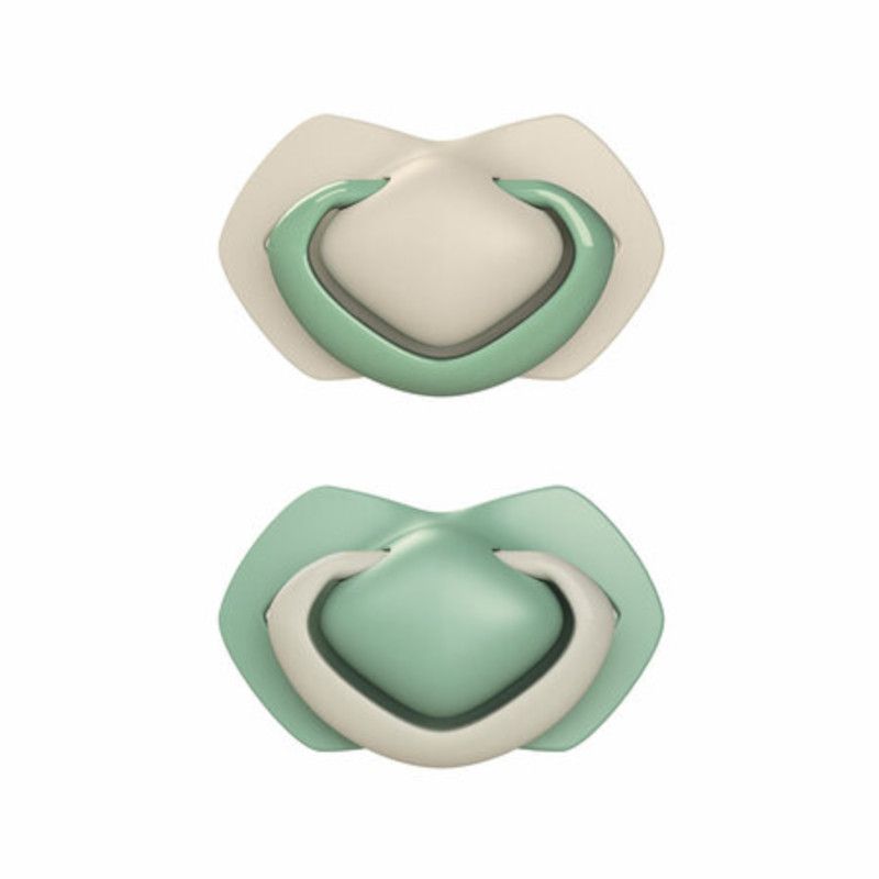 Симетрични залъгалки Canpol babies, Pure Color, 0-6м – 2