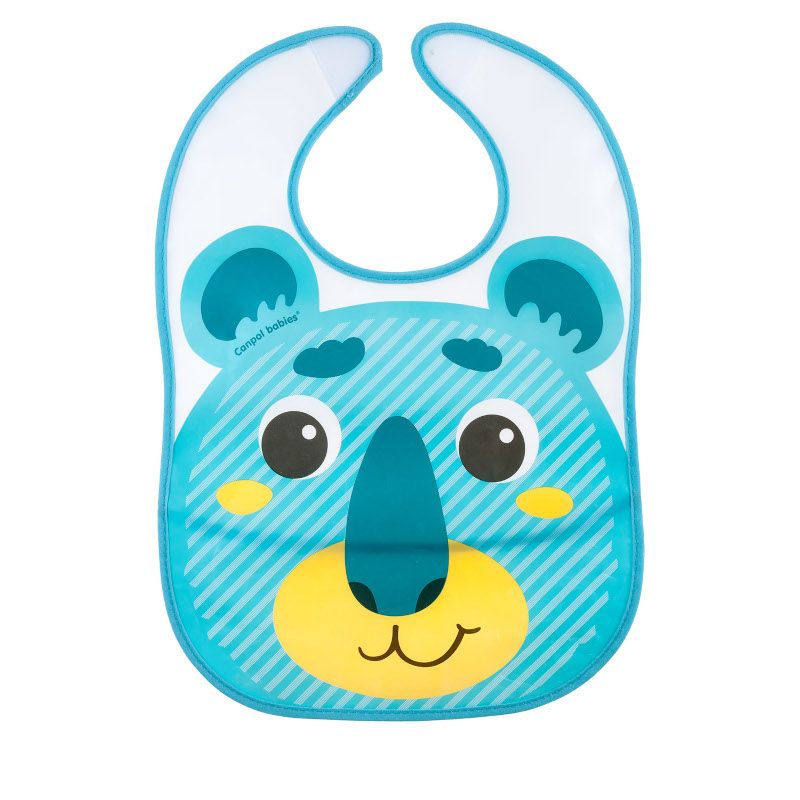 Непромокаем лигавник с джоб Canpol babies, Hello Little, 6м+
