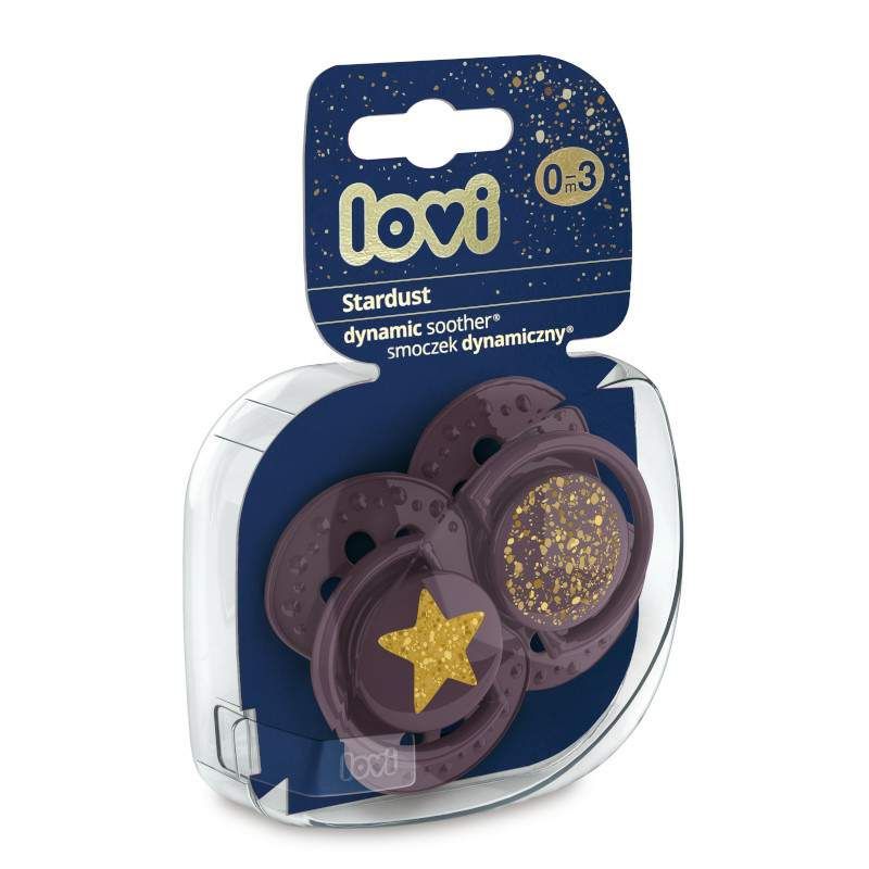 Силиконови залъгалки Stardust, LOVI, 2 бр., 0-3 м – 4