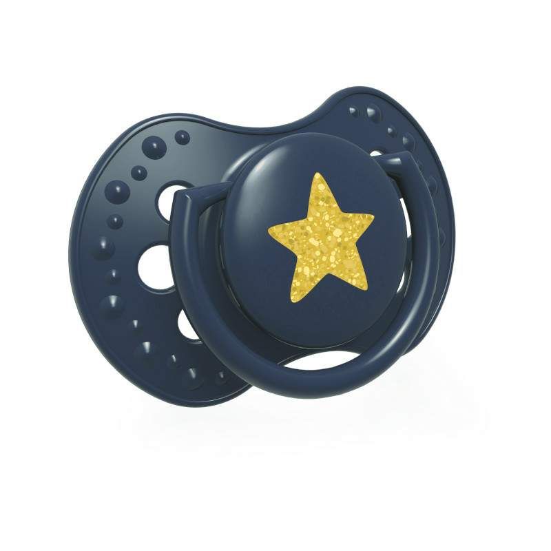 Силиконови залъгалки Stardust, LOVI, 2 бр., 3-6 м – 2