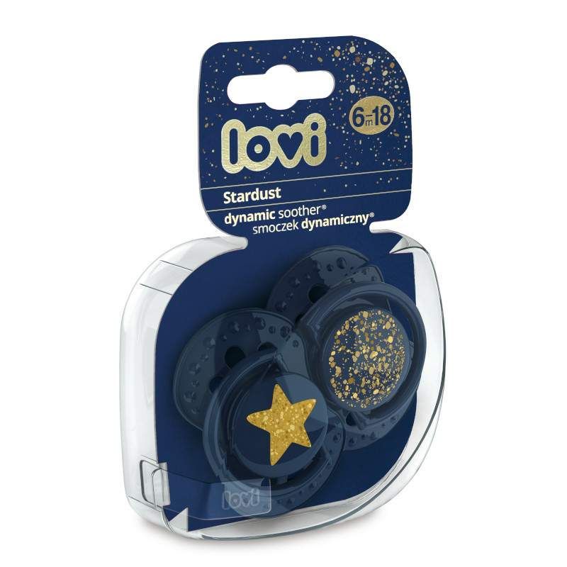 Силиконови залъгалки Stardust, LOVI, 2 бр., 6-18 м – 4