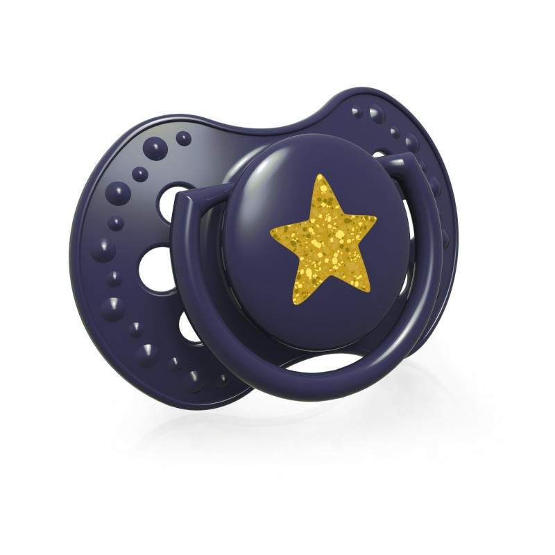 Силиконови залъгалки Stardust, LOVI, 2 бр., 18+ м – 2
