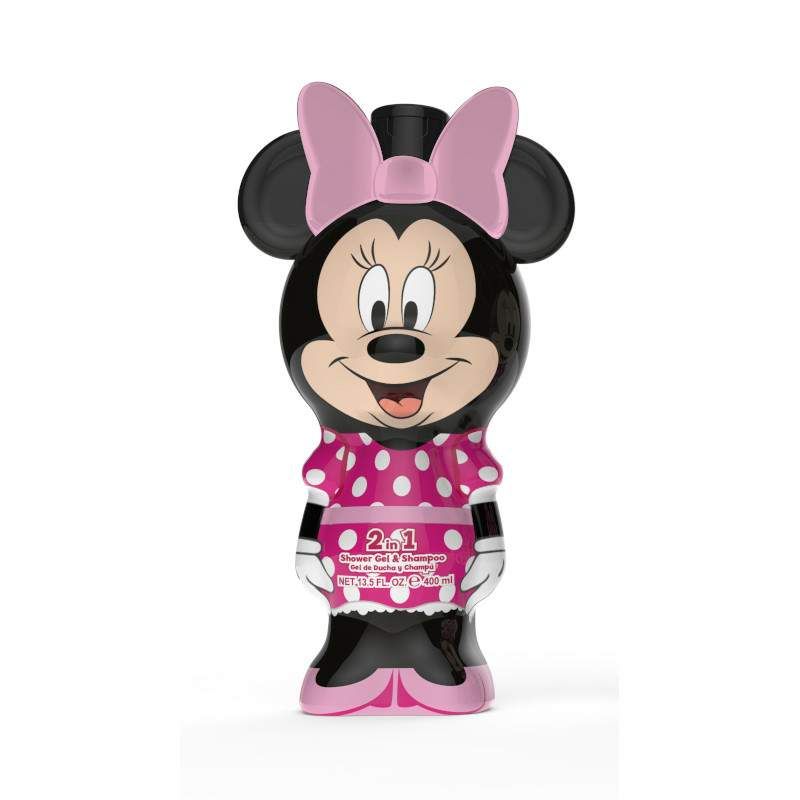Душ гел и шампоан 2в1 2D Minnie, 400 мл