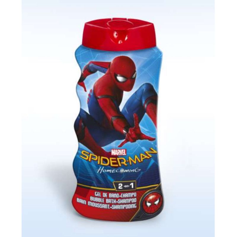 Душ гел и шампоан 2в1 Lorenay, Spiderman, 475 мл