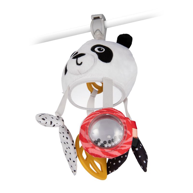Мека играчка с дрънкалка и клипс Canpol babies, BabiesBoo – 2