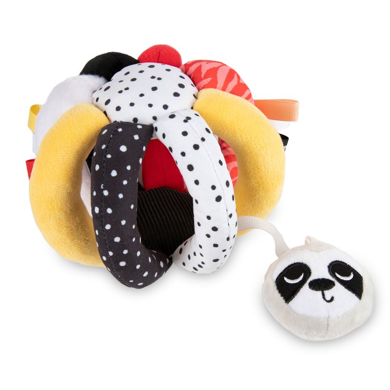 Сензорна мека топка с чесалка и свирка Canpol babies, BabiesBoo – 2