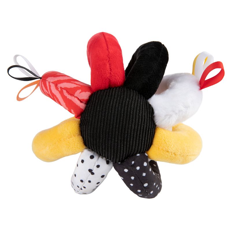 Сензорна мека топка с чесалка и свирка Canpol babies, BabiesBoo – 3