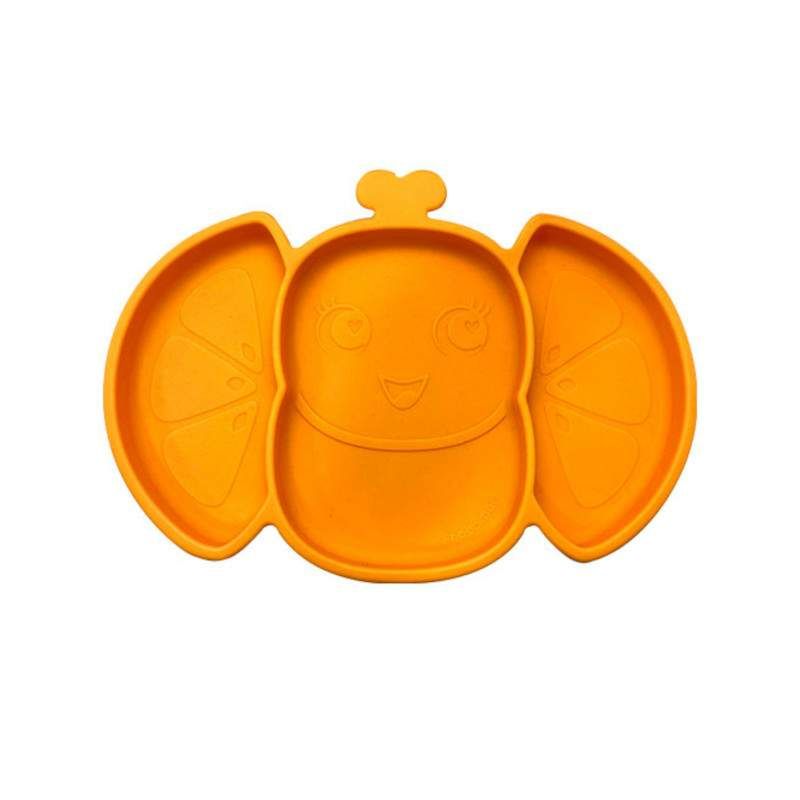 Силиконова чиния с разделения – пеперуда Kids Licensing