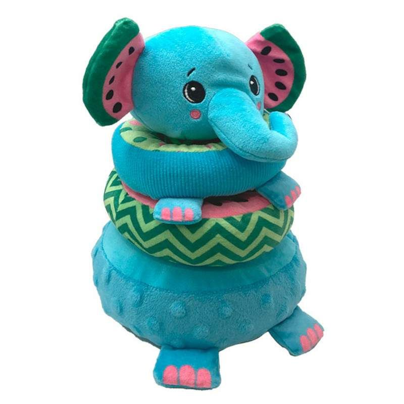 Мека играчка с рингове Kids Licensing – слон