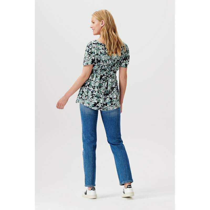 Прави дънки за бременни Noppies, Oaks – Vintage Blue – 7