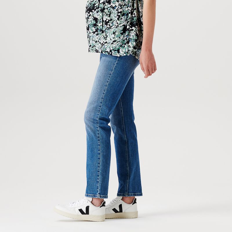 Прави дънки за бременни Noppies, Oaks – Vintage Blue – 8