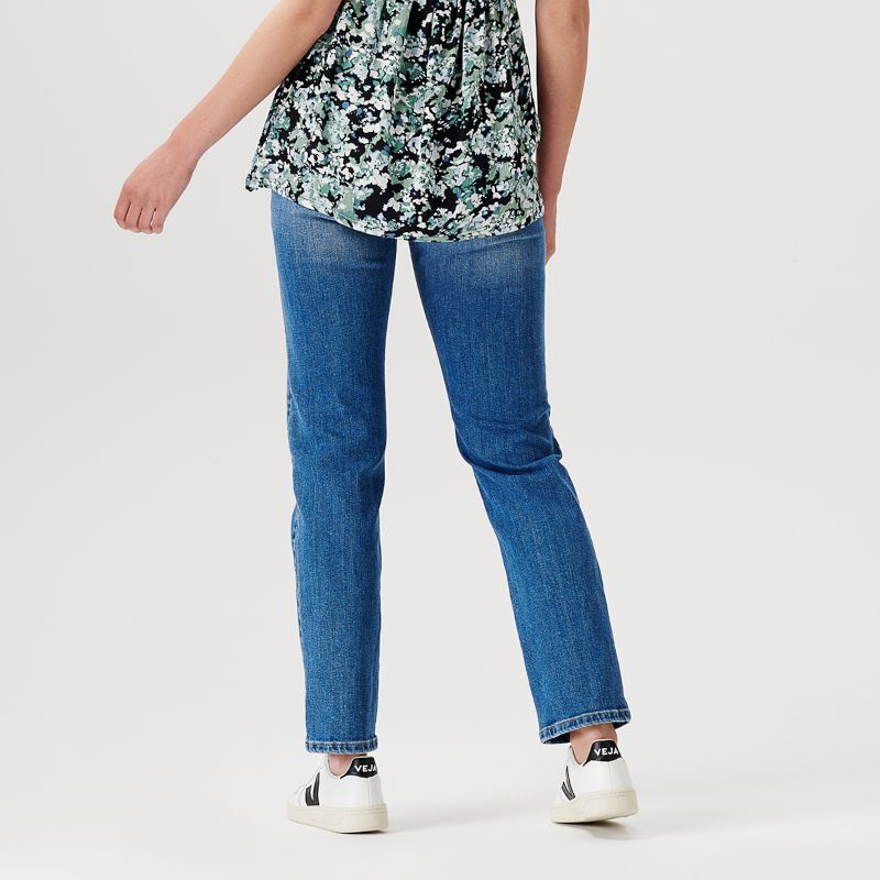 Прави дънки за бременни Noppies, Oaks – Vintage Blue – 10