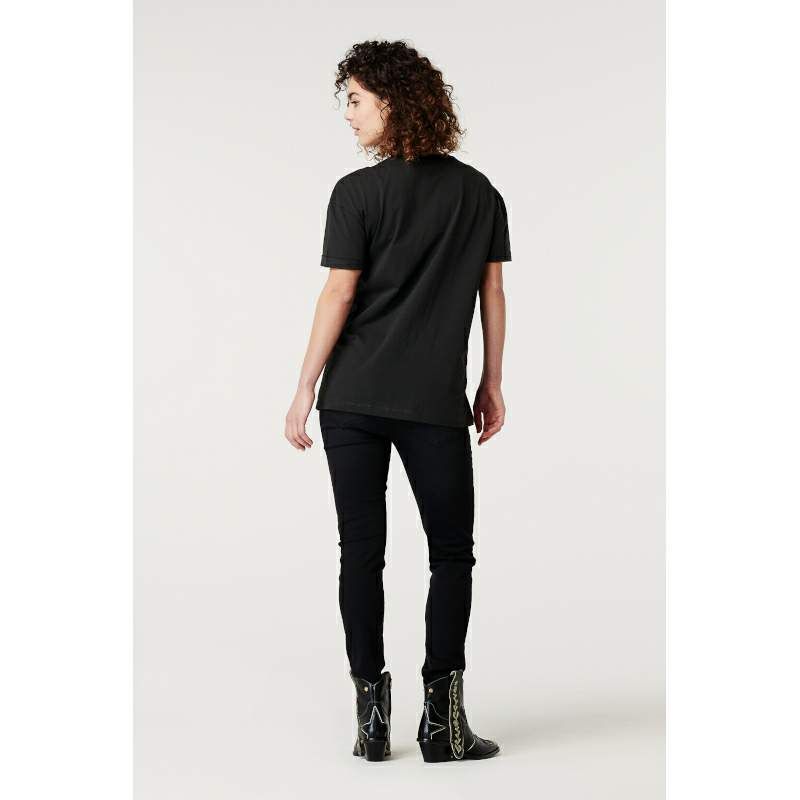 Дънки за бременни Supermom, Austin – Black Denim, Skinny – 3