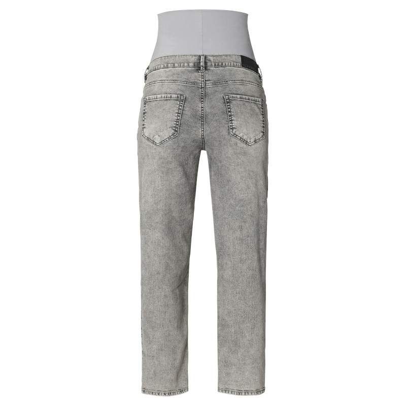 Прави дънки за бременни Supermom, Brooke – Light Grey Denim – 4