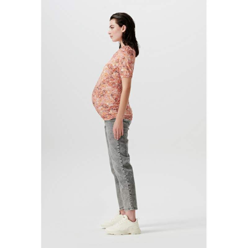 Прави дънки за бременни Supermom, Brooke – Light Grey Denim – 6