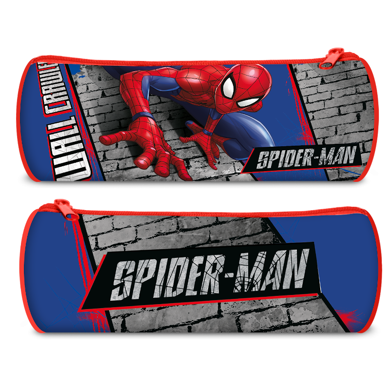Несесер за моливи Spiderman – цилиндричен