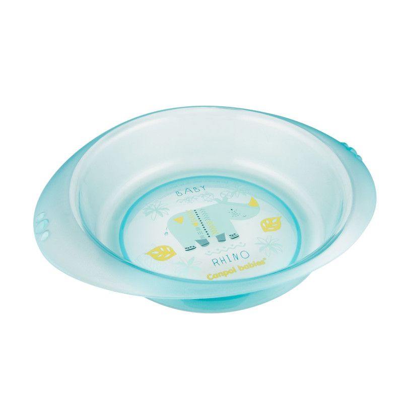 Пластмасова купа Canpol babies, Owls, 4м+, синя – 2