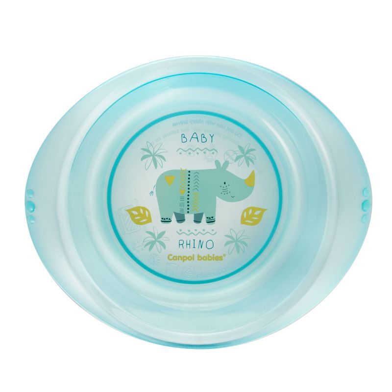 Пластмасова купа Canpol babies, Owls, 4м+, синя
