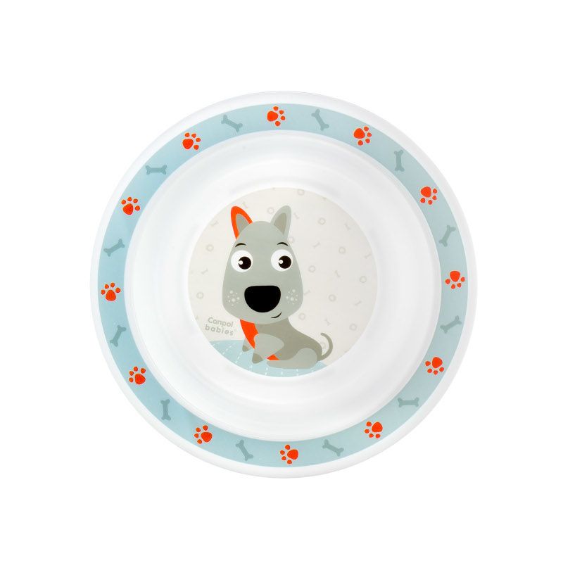 Пластмасова купа Canpol babies, Cute Animals, куче, 4м+