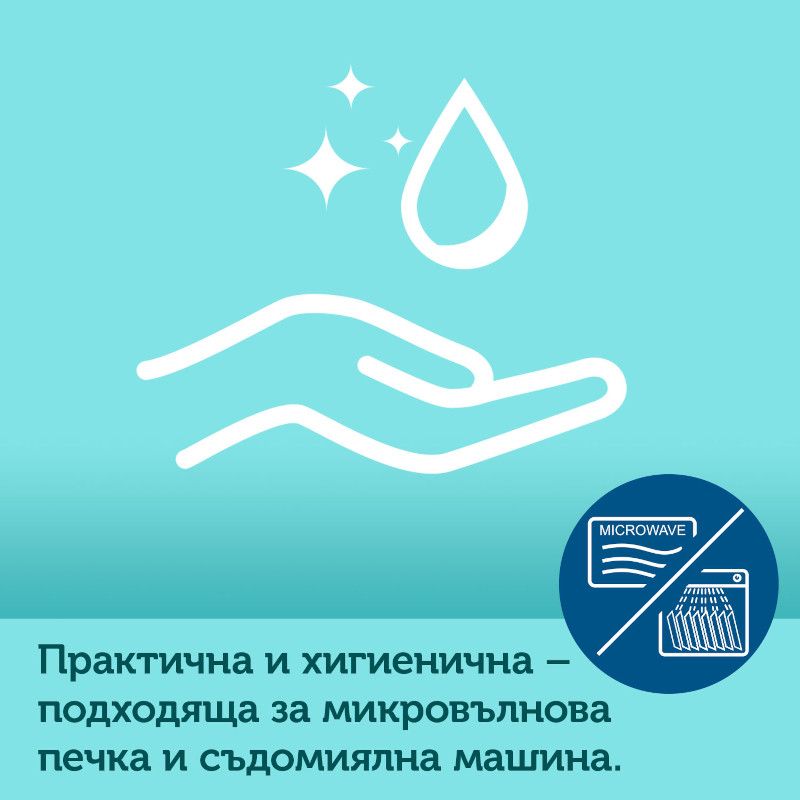 Силиконова купа с вакуумен ринг Canpol babies, 330 мл, розова – 12