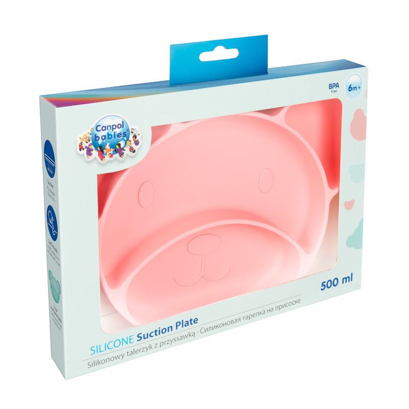 Силиконова чиния с вакуумен ринг Canpol babies – 4