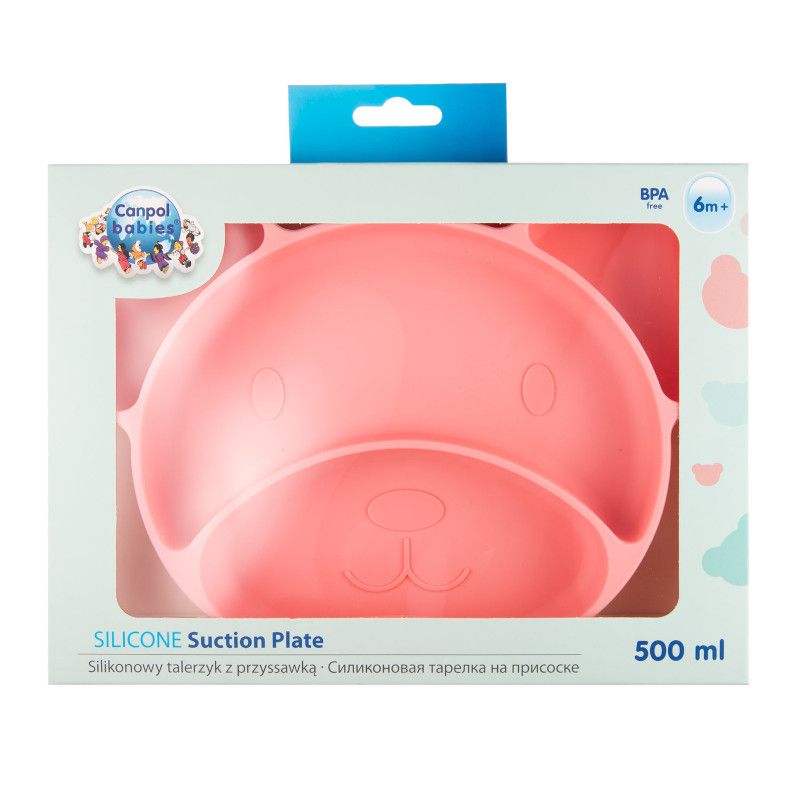 Силиконова чиния с вакуумен ринг Canpol babies – 5