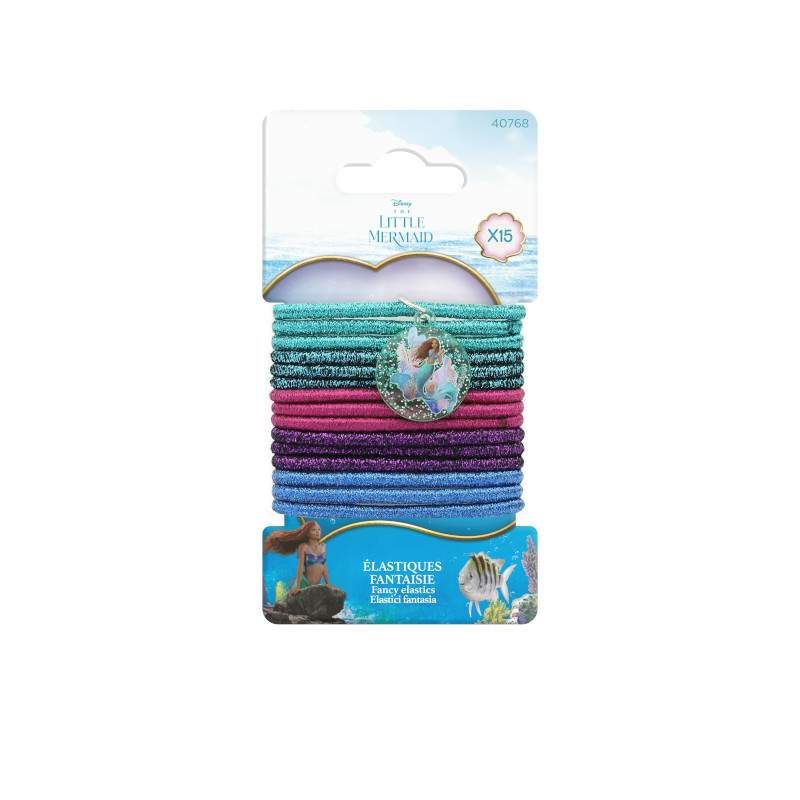 Модни ластици за коса Little Mermaid, 15 бр.