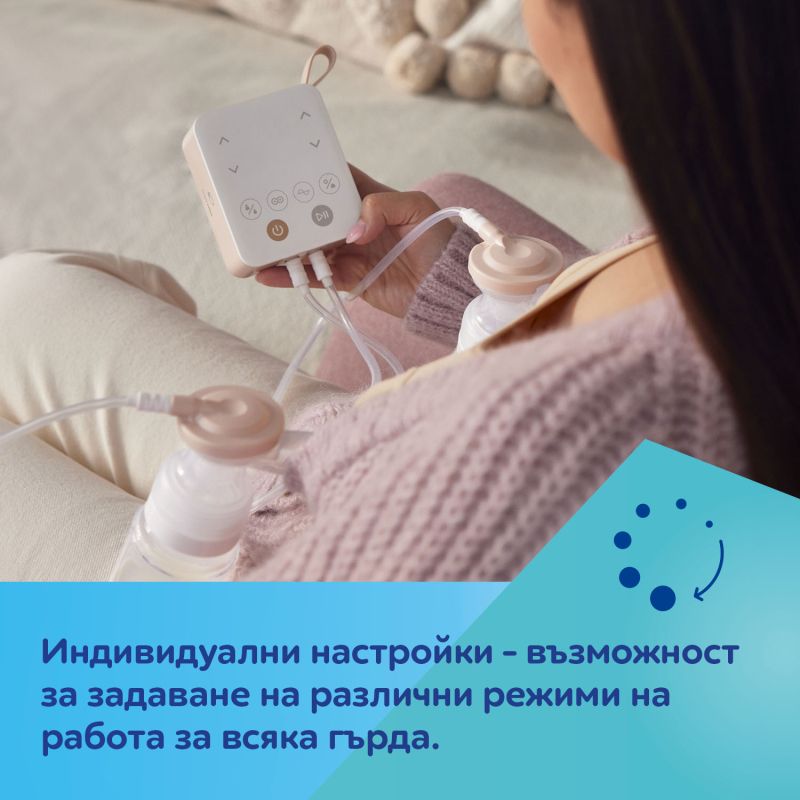 Двойна електрическа помпа за кърма ExpressCare, Canpol babies – 10