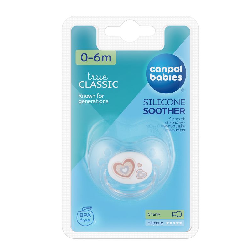 Залъгалка-черешка Canpol babies, Newborn Baby, 0-6м – 3