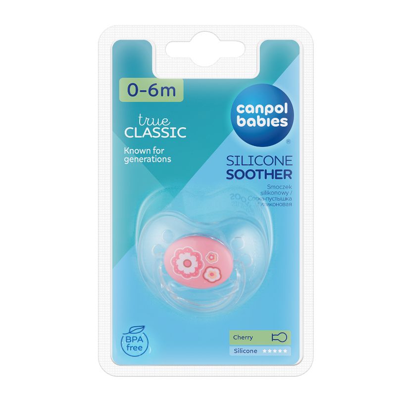 Залъгалка-черешка Canpol babies, Newborn Baby, 0-6м – 3