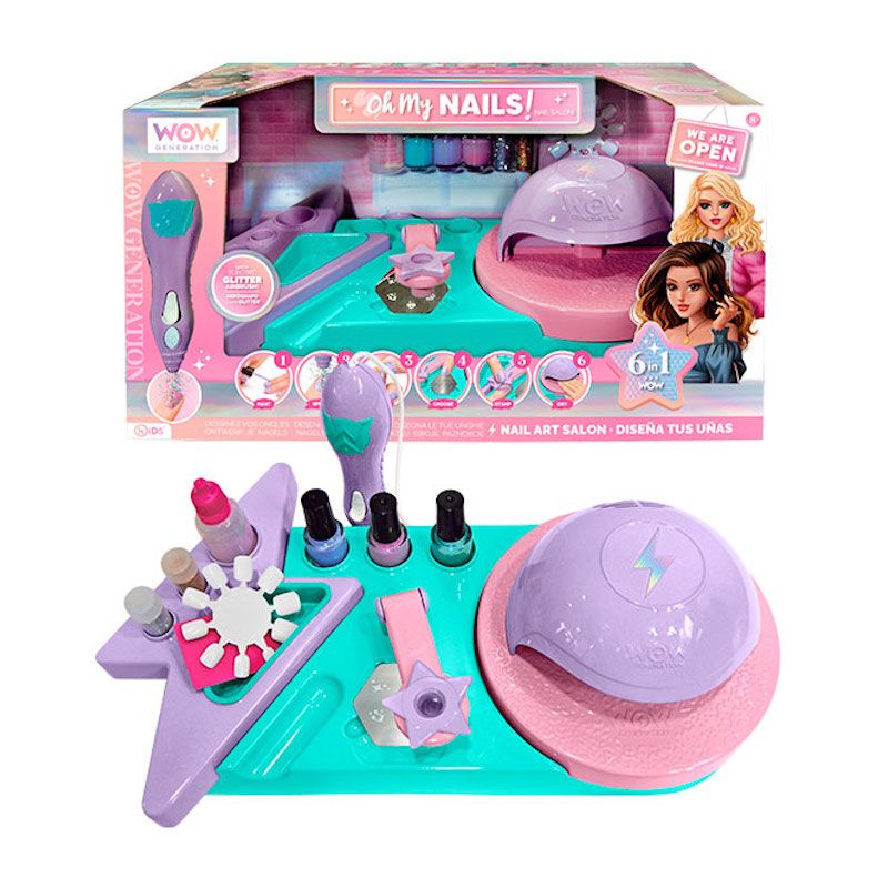 Комплект салон за маникюр Kids Licensing, Wow Generation