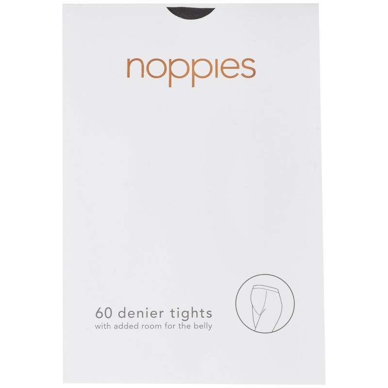 Чорапогащник за бременни 60 ден, Noppies, черен – 4