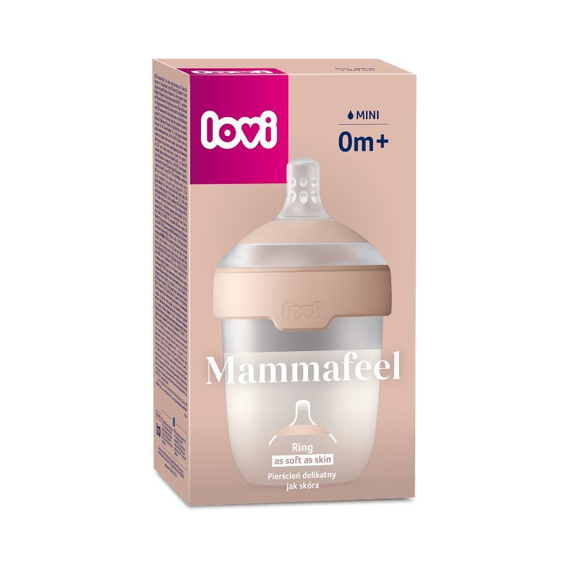 Шише за хранене Mammafeel, LOVI, 150 мл, 0м.+ – 5